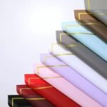 Minimal Wrapping Paper With Golden Border - Image 5