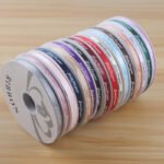 1cm "Just for you" Printed Ribbon, 80 Yards - Image 4