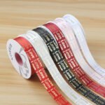 2.5cm Gold‑Foil Tiny "Love" Ribbon, 32 Yards - Image 3