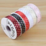 2.5cm Gold‑Foil Tiny Heart Ribbon, 32 Yards - Image 5