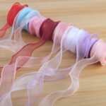 4cm Solid Color Fish Tail Ribbon, 10 Yards - Image 3