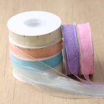 2.5cm Hot-Fix Rhinestone Organza Ribbon, 20 Yards - Image 4