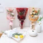 Simple Frame Gold Border Multi-flower Sleeve - Image 4
