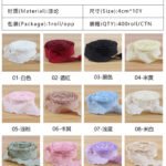 4cm Ruched Ribbon, 10 Yards