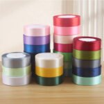 2.5cm Solid‑Color Satin Ribbon - Image 2