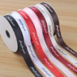 2.5cm "Just for you" Printed Ribbon, 80 Yards - Image 4
