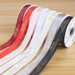 2.5cm Gold‑Foil "For You" Ribbon, 32 Yards - Image 2