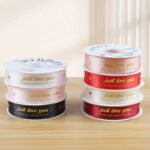 2.5cm Gold‑Foil "Just For You" Ribbon, 32 Yards - Image 3