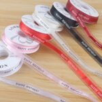 2.5cm “Happy Birthday” Printed Organza Ribbon, 40 Yards - Image 3