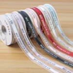 2.5cm Gold Edge Organza Ribbon Printed “Wish You All the Best”, 40 Yards - Image 5