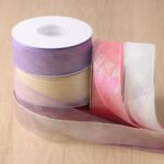4cm Magic Iridescent Organza Ribbon, 20 Yards - Image 4