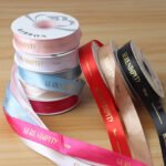 2.5cm Hot Stamping "Unexpected Meeting" Ribbon, 32 Yards - Image 3