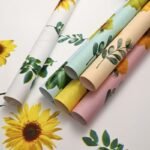 Sunflower Printed Wrapping Paper - Image 5