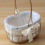 2‑Set Golden Metal‑Iron Oval Flower Baskets CXBZ-HL004 - Image 4