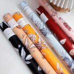 Butterfly Bloom Floral Wrapping Paper - Image 4
