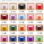 5cm Solid‑Color Satin Ribbon