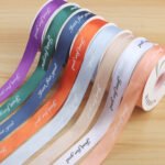2.5cm "Just for you" Printed Ribbon, 30 Yards - Image 4