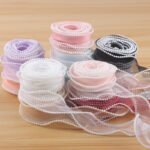 4cm Pearl Fishtail Ribbon, 5 Yards - Image 3