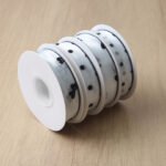 2.5cm Flocked Organza Ribbon, 10 Yards - Image 5