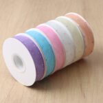 2.5cm Hot-Fix Rhinestone Organza Ribbon, 20 Yards - Image 5