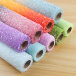 50cm Wide Gradient Snow Dot Tulle, 4 Yards - Image 2