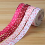 2.5cm Hollow‑Out Small Heart Ribbon, 25 Yards - Image 2