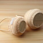 2‑Set Vertical‑Weave Round Flower Baskets CXBZ-HL006 - Image 5