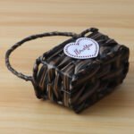 2‑Set Coffee‑Colored Rectangular Flower Baskets CXBZ-HL013 - Image 4