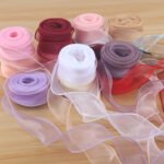 4cm Solid Color Fish Tail Ribbon, 10 Yards - Image 4