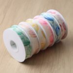 2.5cm Tulip Printed Ribbon, 20 Yards - Image 5