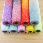 50cm Wide Gradient Snow Dot Tulle, 4 Yards - Image 3
