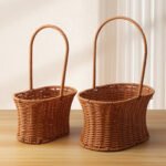 2‑Set Hand‑held Waist‑cinched Flower Baskets CXBZ-HL001 - Image 2
