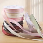 2cm Dior‑Style Printed Ribbon, 32 Yards - Image 2