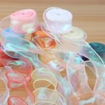 4cm Iridescent Fishtail Ribbon, 10 Yards - Image 4