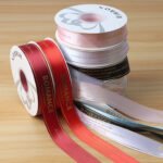 2.5cm Hot Stamping Romantic Ribbon, 32 Yards - Image 5