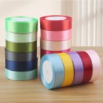 2.5cm Solid‑Color Satin Ribbon - Image 5