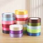 2cm Solid‑Color Satin Ribbon - Image 2
