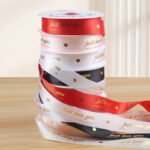 2.5cm Gold‑Foil "Just For You" Ribbon, 32 Yards - Image 5