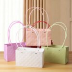 Macaron Embossed Rectangular Gift Hand‑bags - Image 4