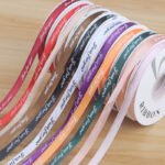 1cm "Just for you" Printed Ribbon, 32 Yards - Image 5