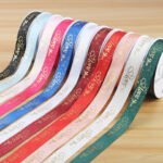 2.5cm "Love Like Stars" Printed Ribbon - Image 3
