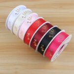 2.5cm Gold‑Foil "Like You" Ribbon, 32 Yards - Image 5