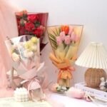 Simple Frame Gold Border Multi-flower Sleeve - Image 5