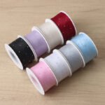 4cm Hot‑Fix Rhinestone Silk‑Like Ribbon, 20 Yards - Image 5