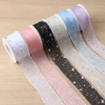 4cm North Star Printed Ribbon, 10 Yards - Image 2