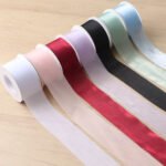 4cm Silk‑Like Decorative Ribbon, 20 Yards - Image 2
