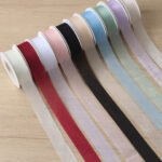 2.5cm Silk Decorative Ribbon, 20 Yards - Image 2