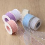 4cm Bubble Cotton Ribbon, 10 Yards - Image 2