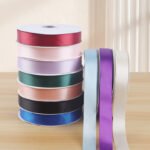 2.5cm Solid‑Color Polyester Ribbon, 80 Yards - Image 2