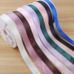 2.5cm Solid‑Color Polyester Ribbon, 80 Yards - Image 3
